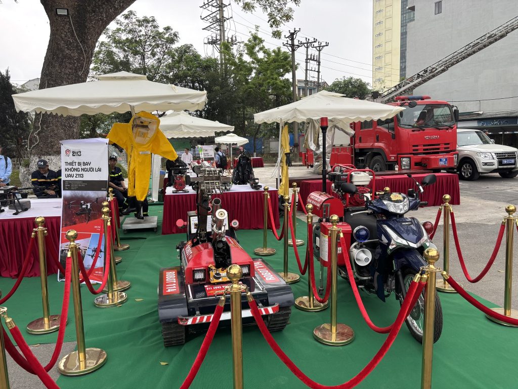 Lễ ra mắt Trung tâm giáo dục cộng đồng về Phòng cháy chữa cháy Phú Thọ